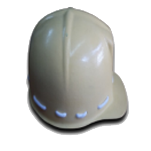 FRP COTTON / Textile Fitting Strap Industrial Helmet